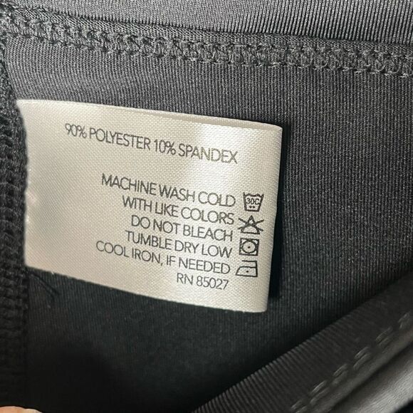 Lady Pinseeker Sz S Black Golf Skort Zipper Pockets Activewear - Picture 6 of 10